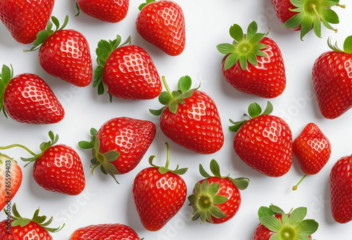 a collection of strawberries 