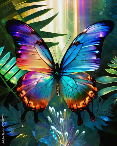 Iridescent Butterfly