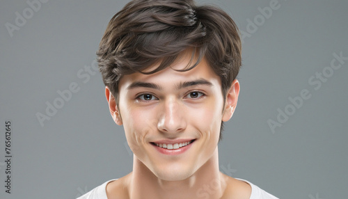 photo of a young handsome man