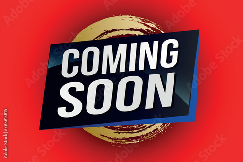 coming soon poster banner graphic design icon logo sign symbol social media website coupon

 photo