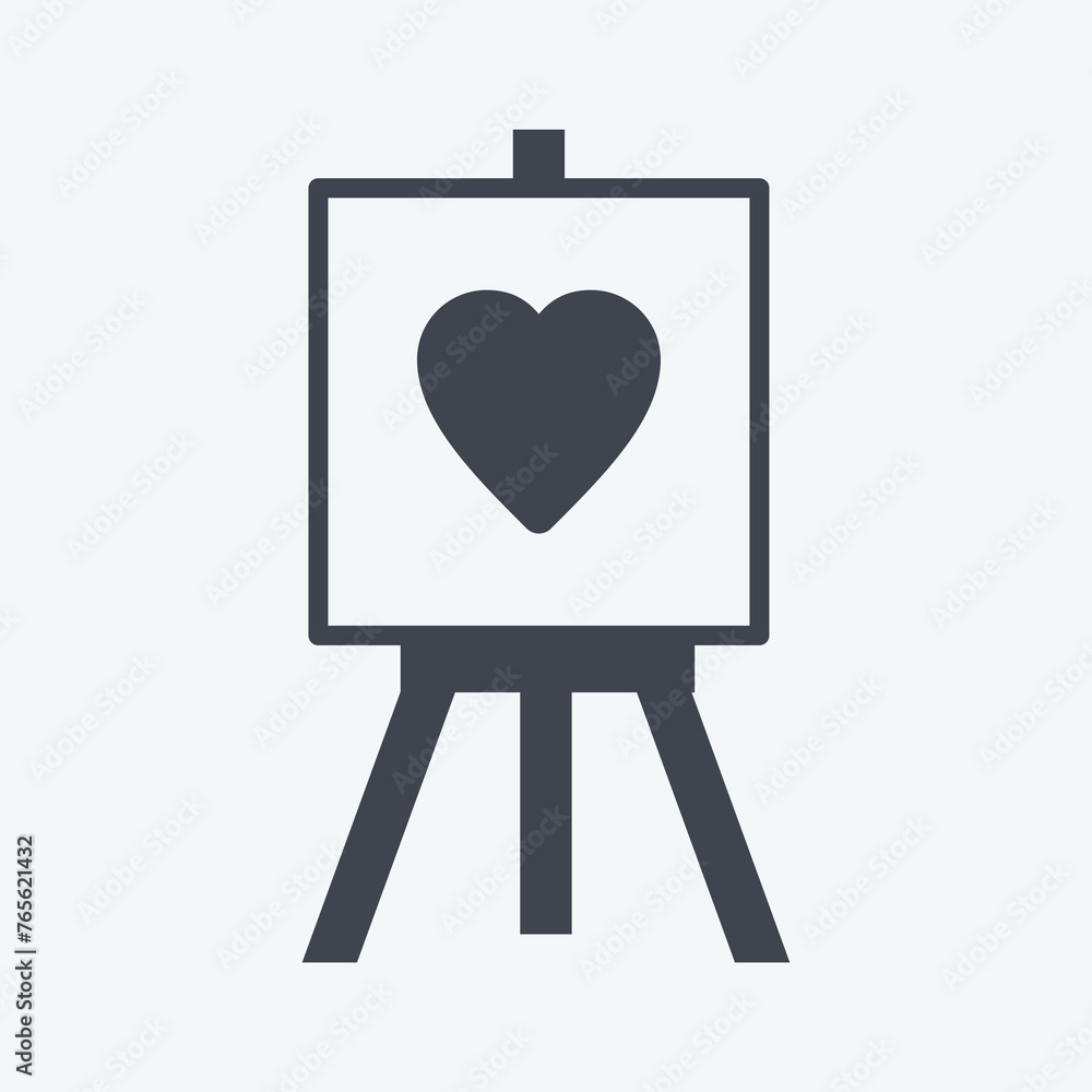 Icon Art. suitable for Community symbol. glyph style. simple design editable. design template vector. simple symbol illustration Icon Art. suitable for Community symbol. glyph style. simple design editable. design template vector. simple symbol illustration