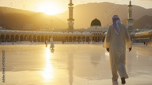 Mecca's Spiritual Intensity: A Man's Reverent Rituals