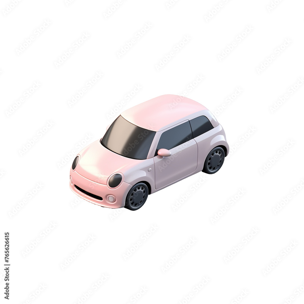 toy car isolated on white
