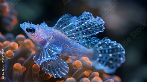  A photo of a fish  in an aquarium © Jevjenijs
