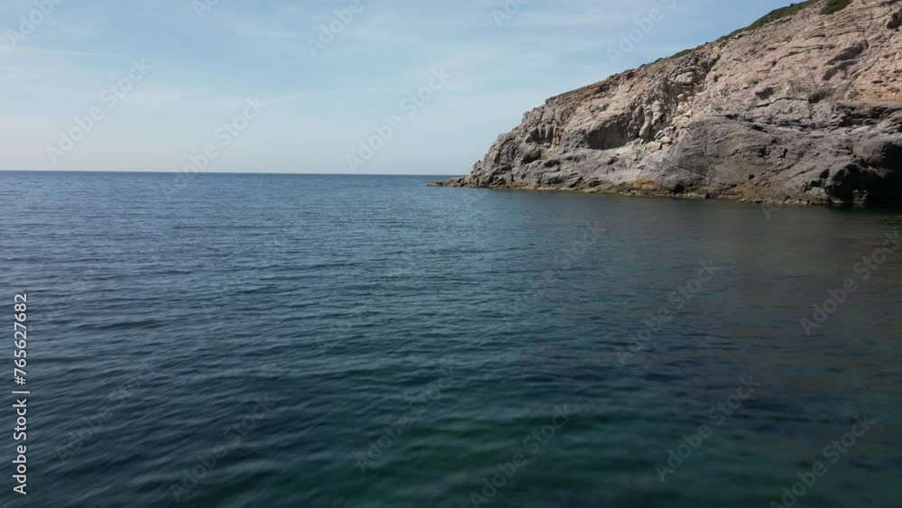 Wonderful view from above of the coast of Sardinia. Wonderful view from above of the coast of Sardinia.