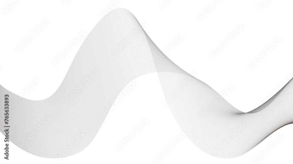 Abstract background with gray wavy forms Abstract background with gray wavy forms