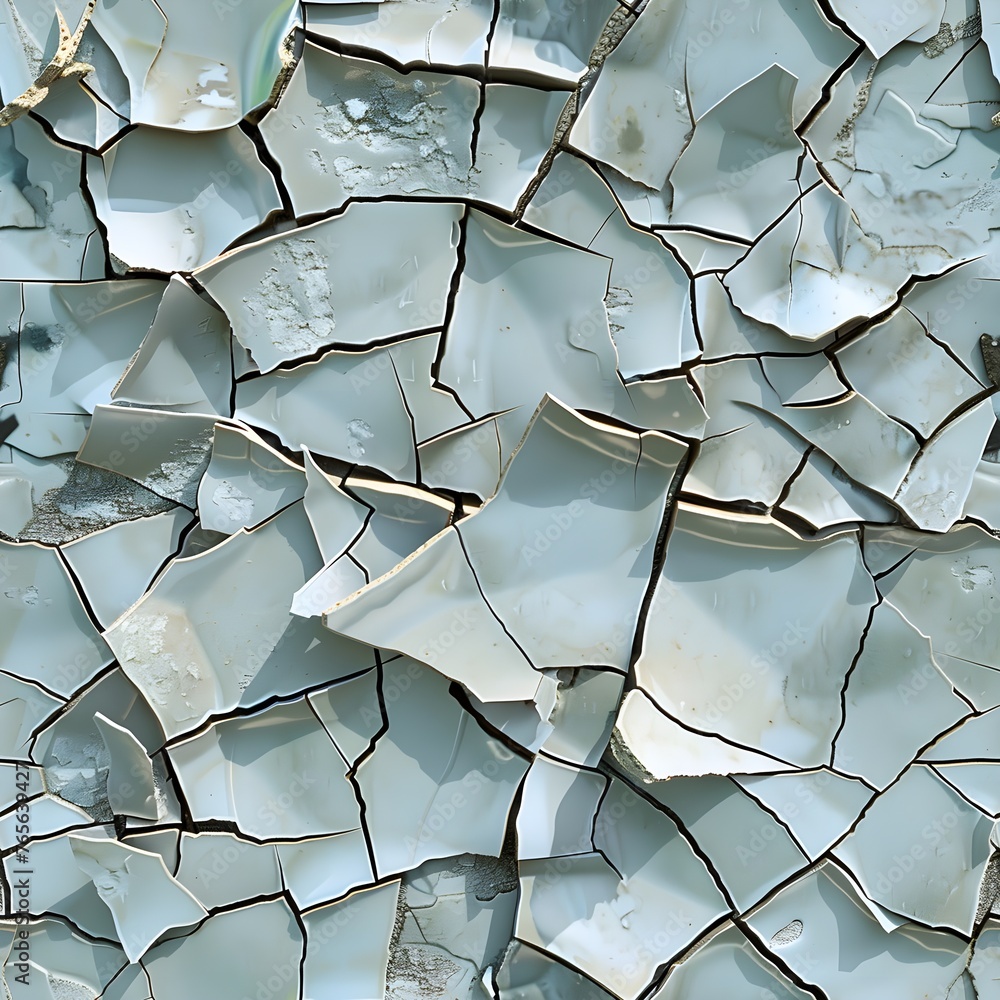 Shattered Ceramic Texture Dirty White Shattered Ceramic Texture Dirty White