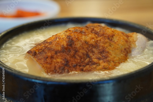Ginseng chicken soup with scorched rice is Korea’s representative health food.