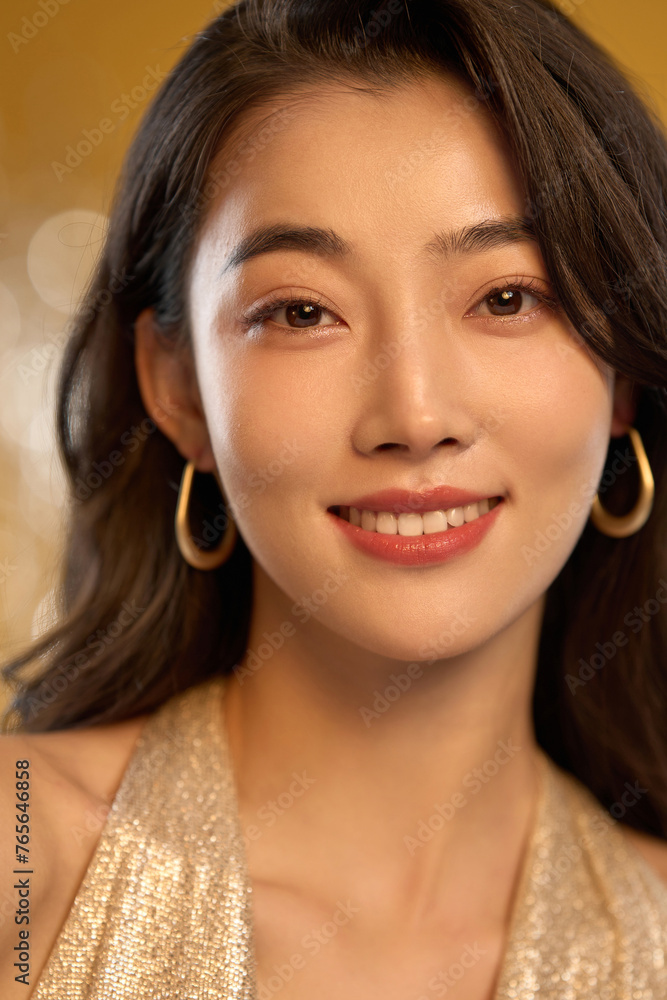 Portrait of Young Beauty Makeup and Beauty Portrait of Young Beauty Makeup and Beauty