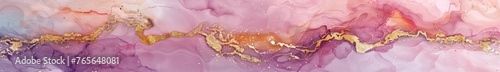 violet and gold marble background