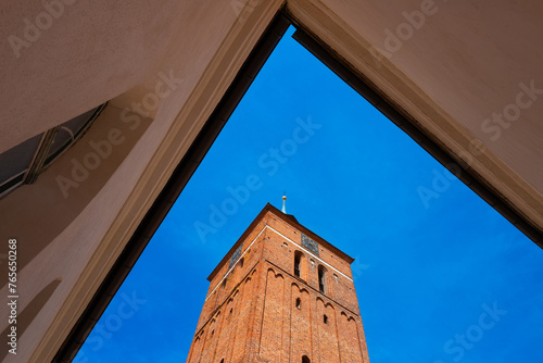 2023-04-21; Reshel Church of Saints Peter and Paul. Reshel Poland. photo