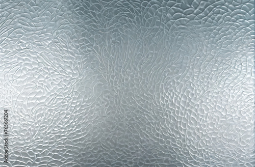 Light matte surface, frosty pattern on glass, frosted glass background, pattern on frosted glass