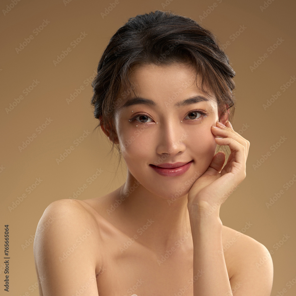 Portrait of young and beautiful women Portrait of young and beautiful women