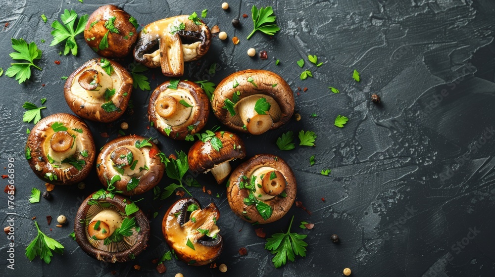 Fototapeta premium Assorted Food Spread on Table