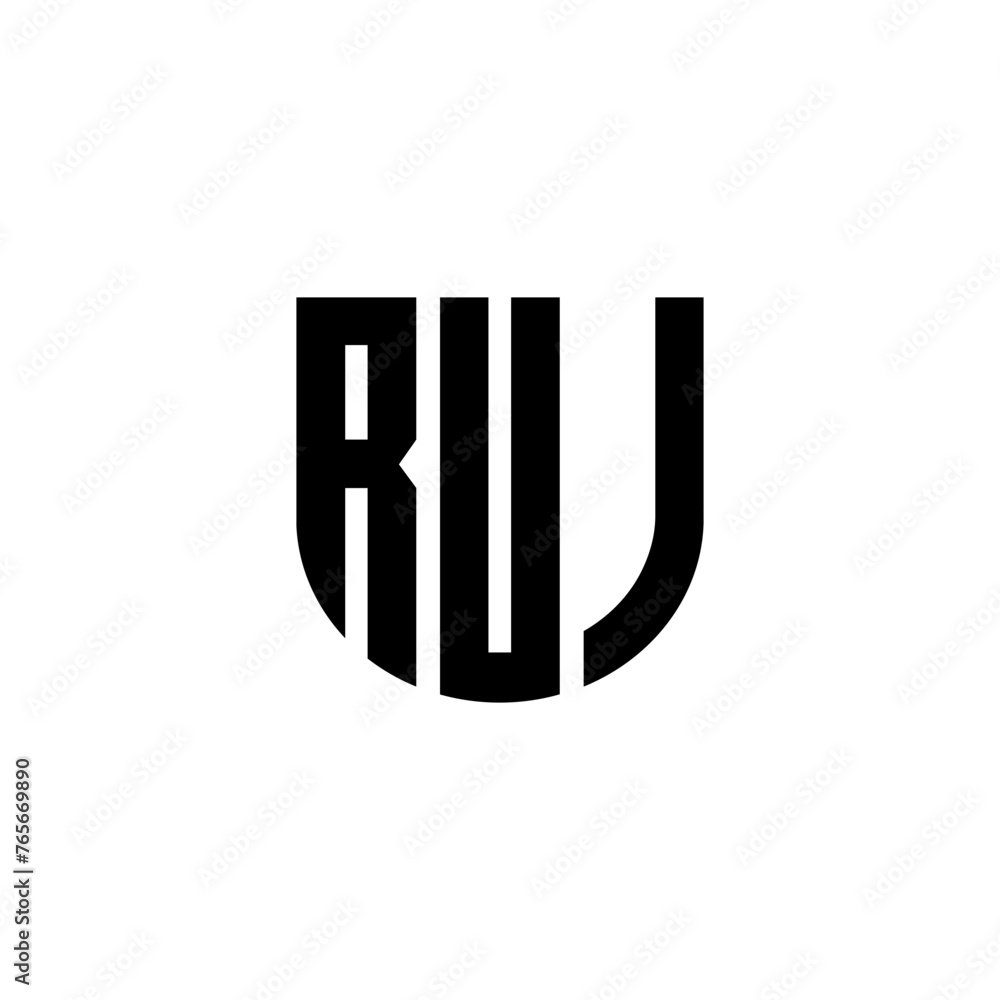 RUJ letter logo design with white background in illustrator, cube logo, vector logo, modern alphabet font overlap style. calligraphy designs for logo, Poster, Invitation, etc. RUJ letter logo design with white background in illustrator, cube logo, vector logo, modern alphabet font overlap style. calligraphy designs for logo, Poster, Invitation, etc.
