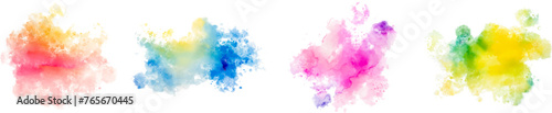 watercolor vector stains  background for texts
