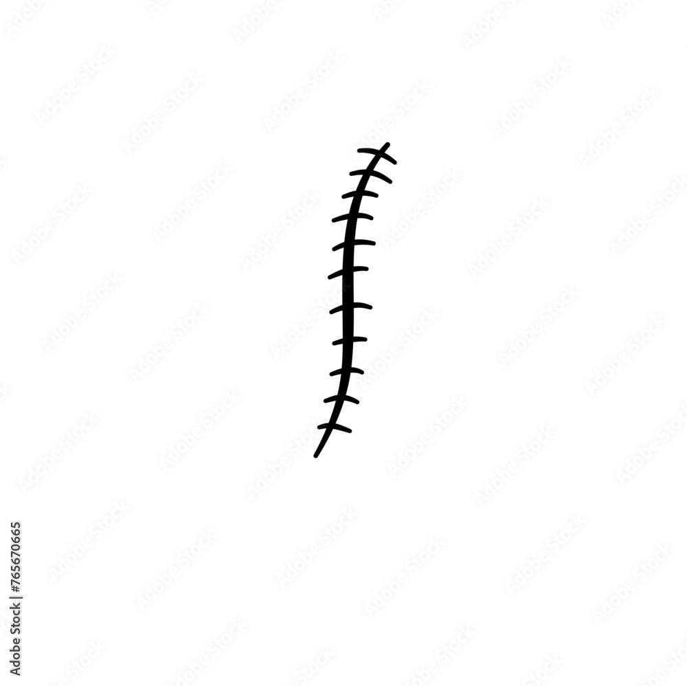 Simbol vektor logo ikon bekas luka Simbol vektor logo ikon bekas luka