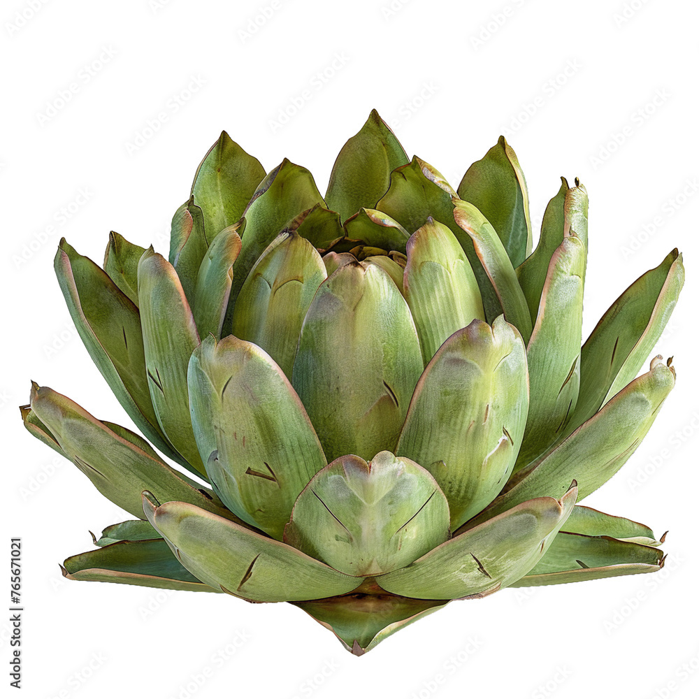 Artichoke, transparent background, isolated image, generative AI Artichoke, transparent background, isolated image, generative AI