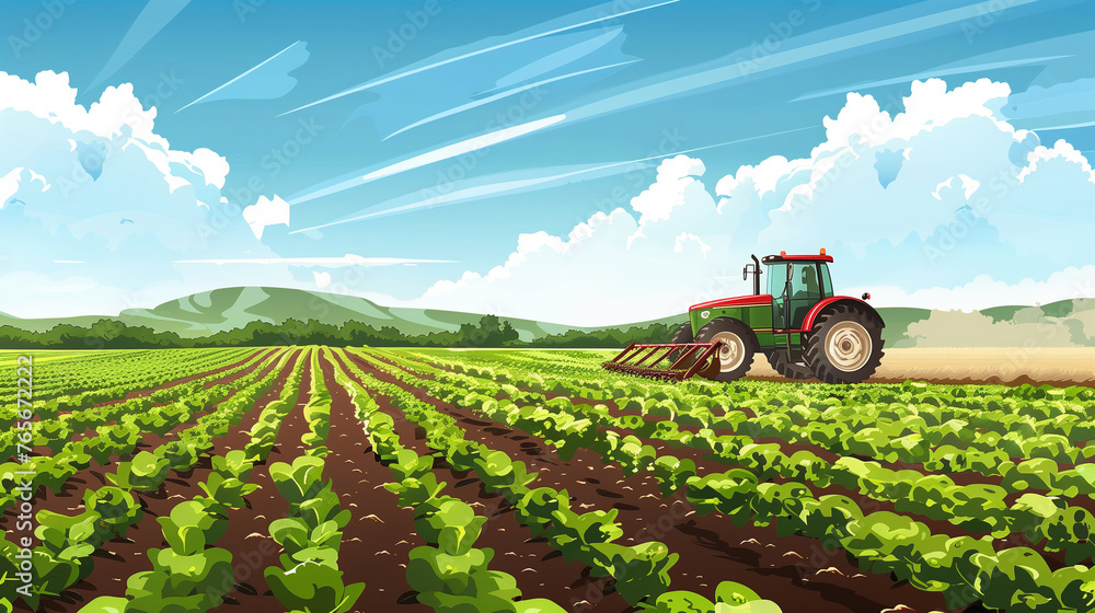 border background about agriculture