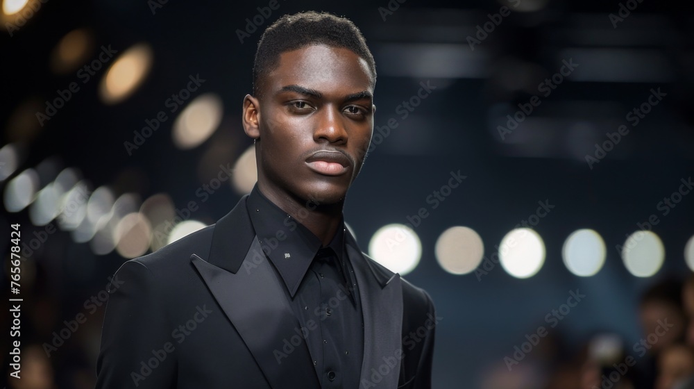 Fototapeta premium Model at the fashion show 