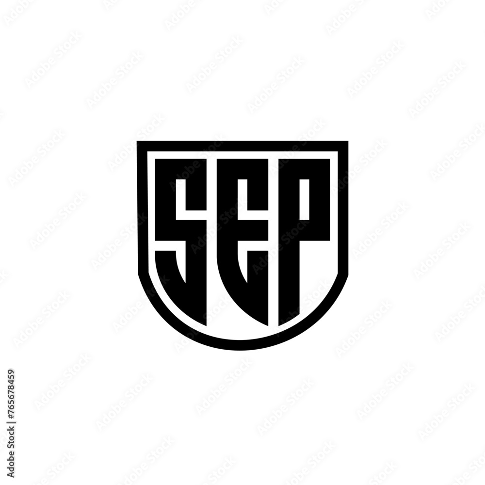 SEP letter logo design in illustration. Vector logo, calligraphy designs for logo, Poster, Invitation, etc. SEP letter logo design in illustration. Vector logo, calligraphy designs for logo, Poster, Invitation, etc.