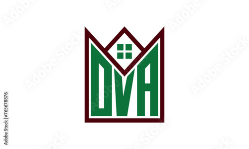 OVA initial letter builders real estate logo design vector. construction, housing, home marker, property, building, apartment, flat, compartment, business, corporate, house rent, rental, commercial