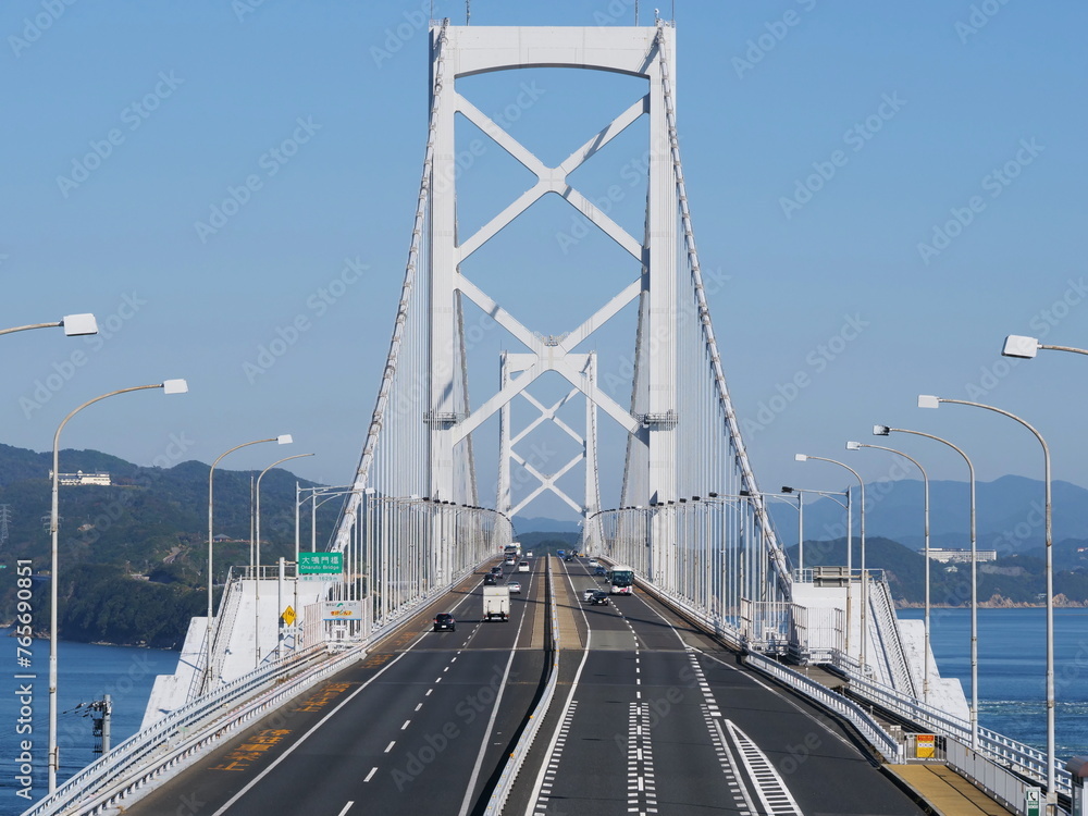 Fototapeta premium 明石海峡大橋