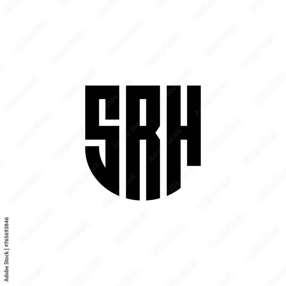 SRH letter logo design with white background in illustrator, cube logo, vector logo, modern alphabet font overlap style. calligraphy designs for logo, Poster, Invitation, etc. SRH letter logo design with white background in illustrator, cube logo, vector logo, modern alphabet font overlap style. calligraphy designs for logo, Poster, Invitation, etc.