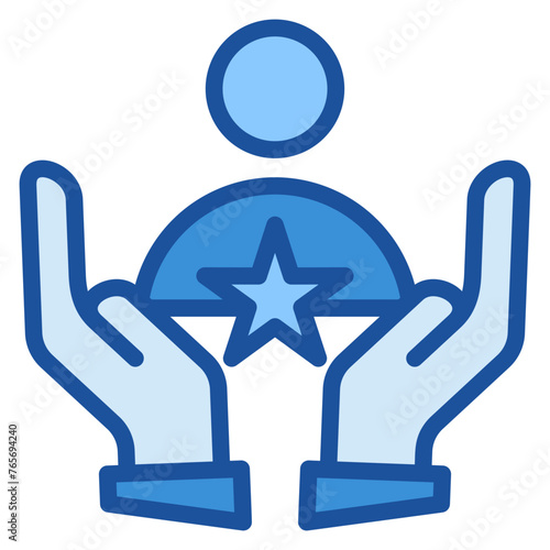 Succession Blue Icon