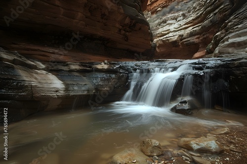 waterfall in the forest