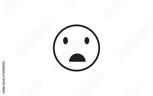 Dead emoticon outline icon. linear style sign for mobile concept and web design. Sad smiley face emoji simple line vector icon. Symbol, logo illustration. Pixel perfect vector graphics