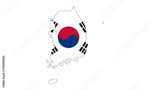 Map of South Korea