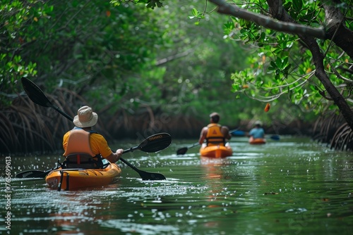 Mangrove Kayaking Exploration © mogamju