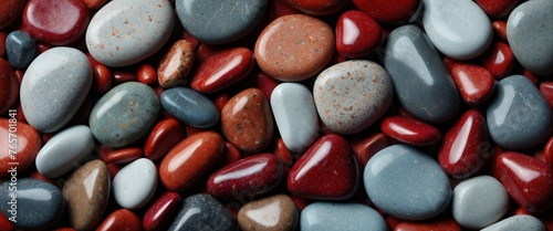 Pure red stone and gravel background with high quality photos.