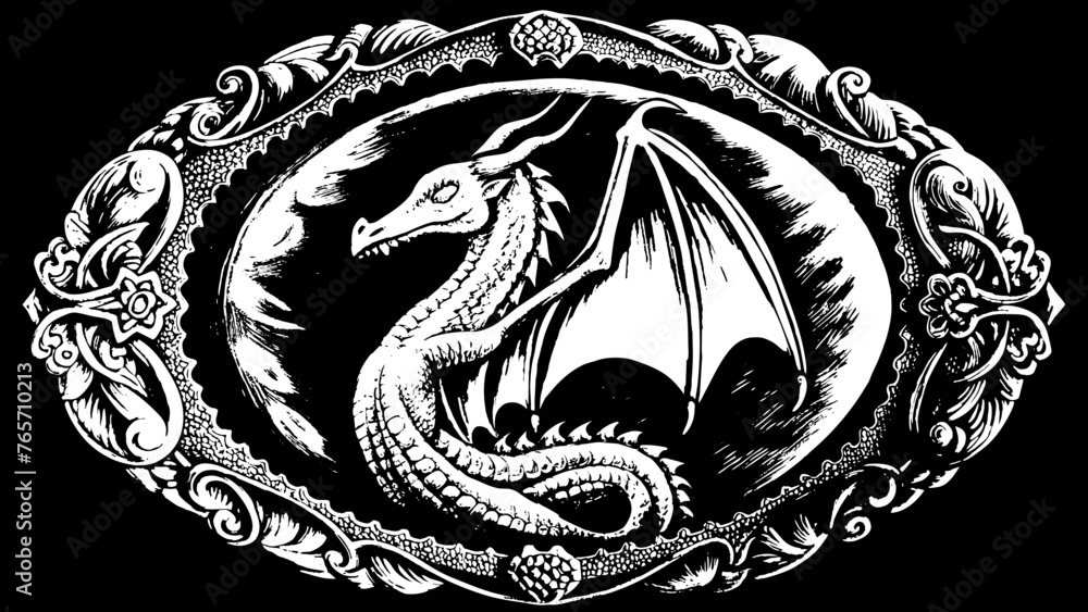 dragoon-camafeum vector illustration dragoon-camafeum vector illustration