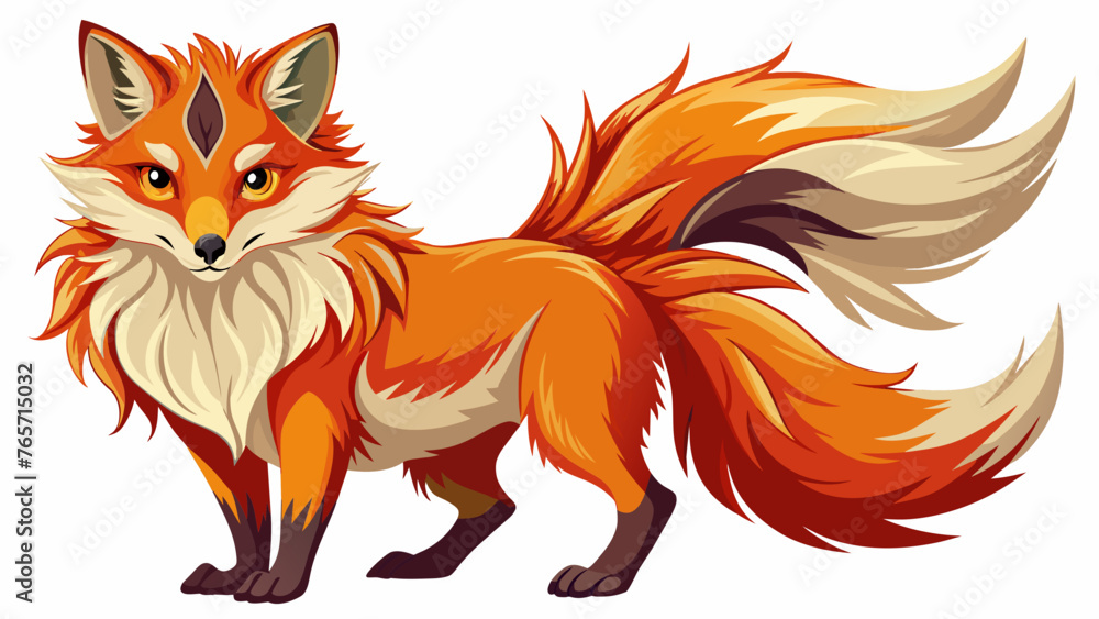 a fox vector illustration a fox vector illustration