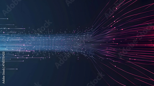 wallpaper of technology for sending and exchanging information or flow of data transmission, global network connection