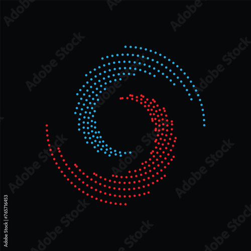 Halftone, Design, Eps circle, abstract ,