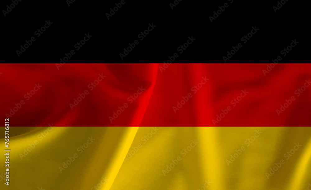 Naklejka premium Germany flag. Germany flag background. Illustration.