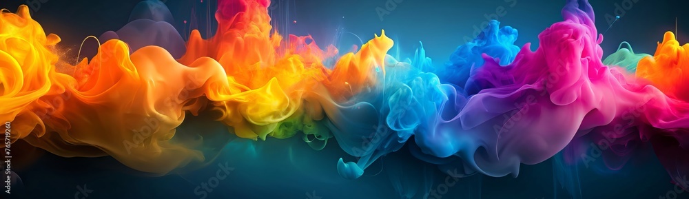Obraz premium Bright Headline for a Website Pulsating with Creativity
