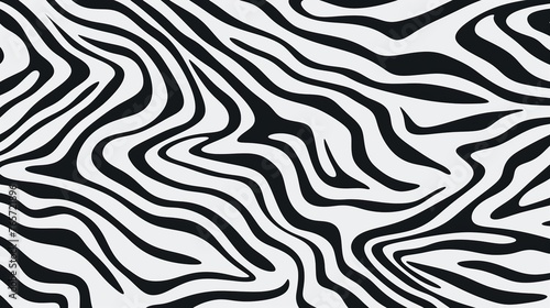 Black and white zebra skin. Black strip animal jungle texture zebra background.