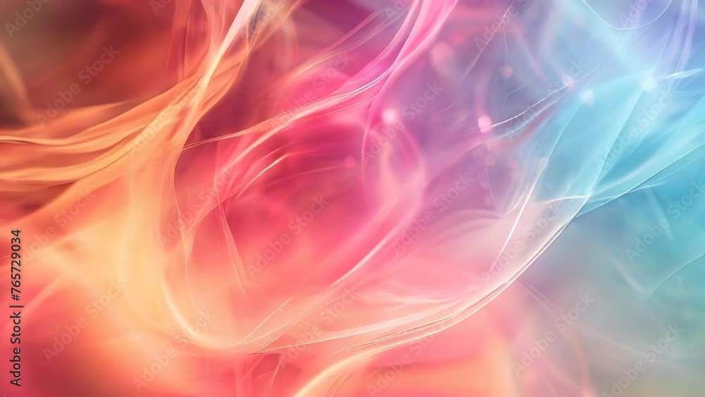 abstract background with smooth lines in blue, pink and yellow colors abstract background with smooth lines in blue, pink and yellow colors