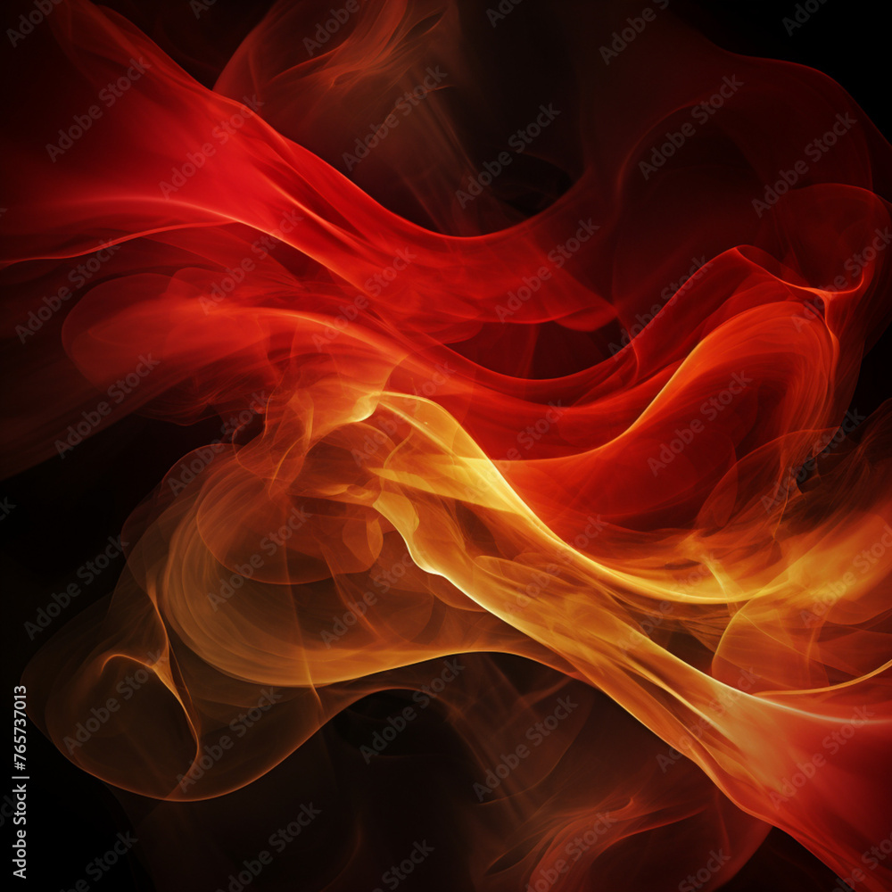 abstract background with gold and red smoke abstract background with gold and red smoke