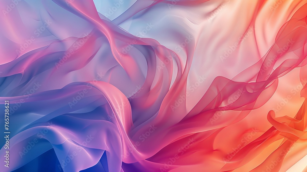 Obraz premium Wavy background design