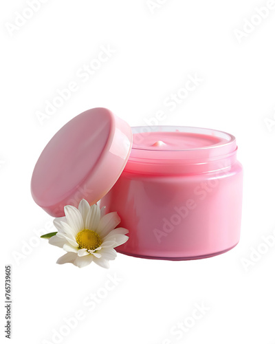 healthy spa concept and body cream