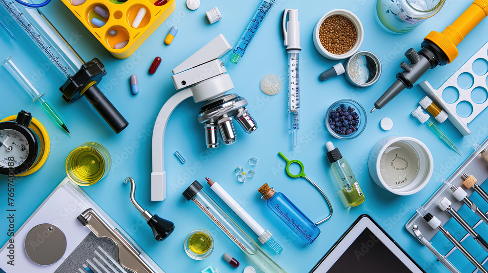 The concept of Science, Technology, Engineering, and Medicine (STEM) Day. Background, banner, illustration. The concept of Science, Technology, Engineering, and Medicine (STEM) Day. Background, banner, illustration.