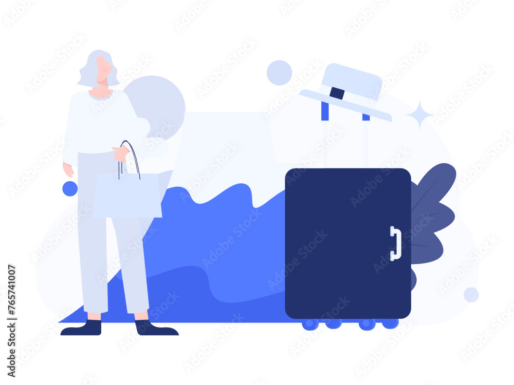 Holiday travel travel characters internet background vector hand drawn illustration
Holiday travel travel characters internet background vector hand drawn illustration