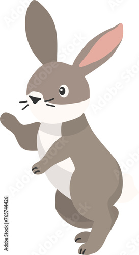 Cute rabbits  wild animals and pets  Easter