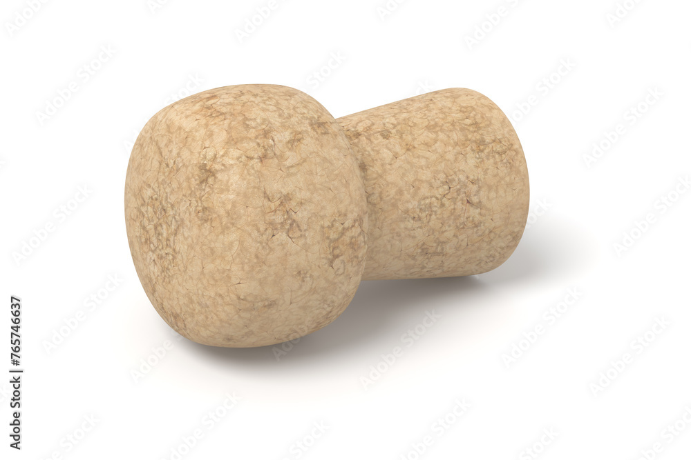 Two wine corks together against white backdrop Two wine corks together against white backdrop