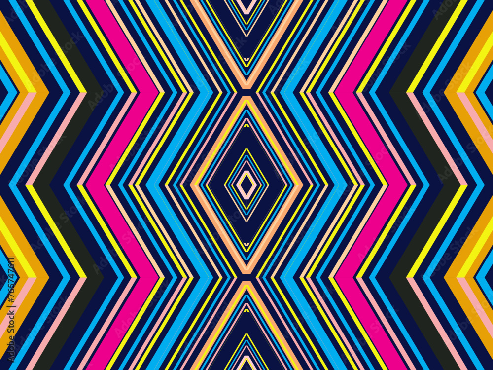 Abstract Background of Colorful Lines. Geometric Digital Art. Modern wallpaper. Abstract Background of Colorful Lines. Geometric Digital Art. Modern wallpaper.